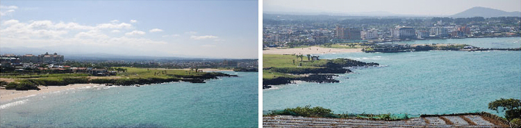 함덕 서우봉 해변 